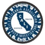California Association of Licensed Investigators Logo